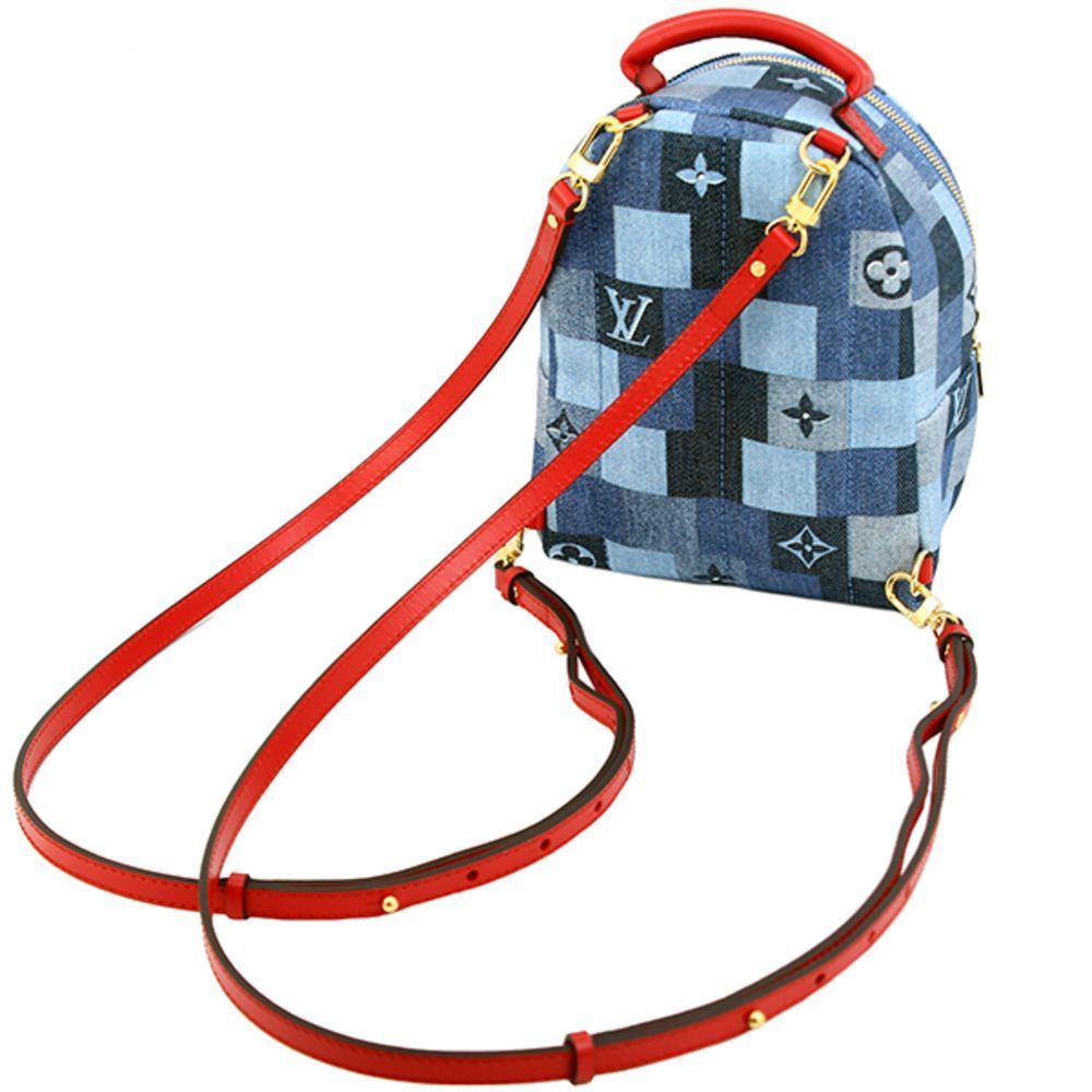 Louis Vuitton Backpack Mini Denim Patchwork Monog… - image 2